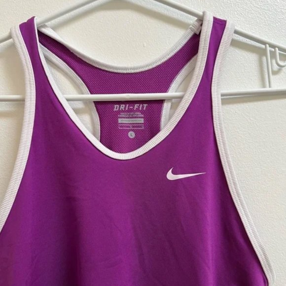 Nike Girls Dri-Fit Racerback Tank Top L - Picture 2 of 6